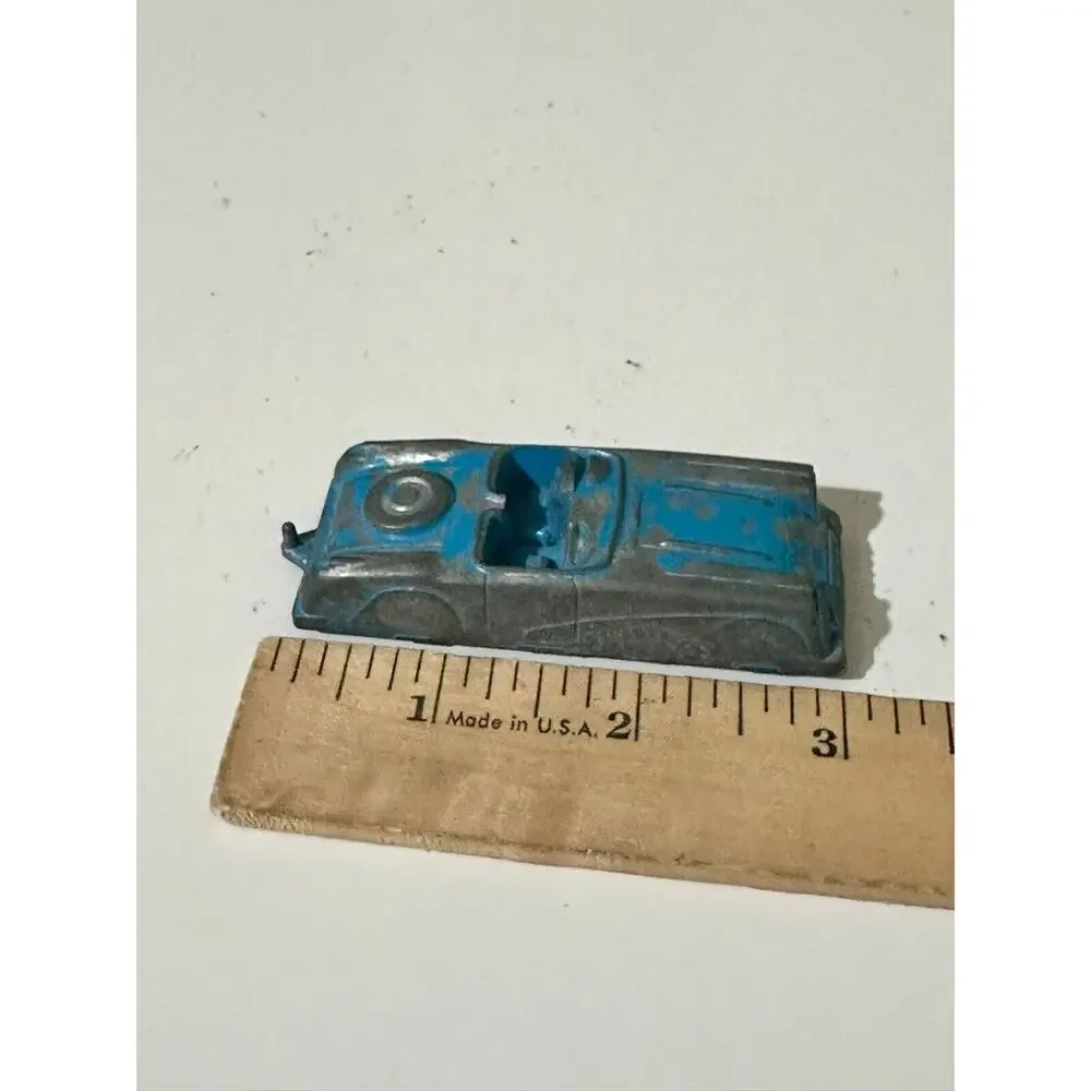 MIDGETOY BLUE 1950's CADILLAC CONVERTIBLE TOY CAR ROCKFORD ILLINOIS‎